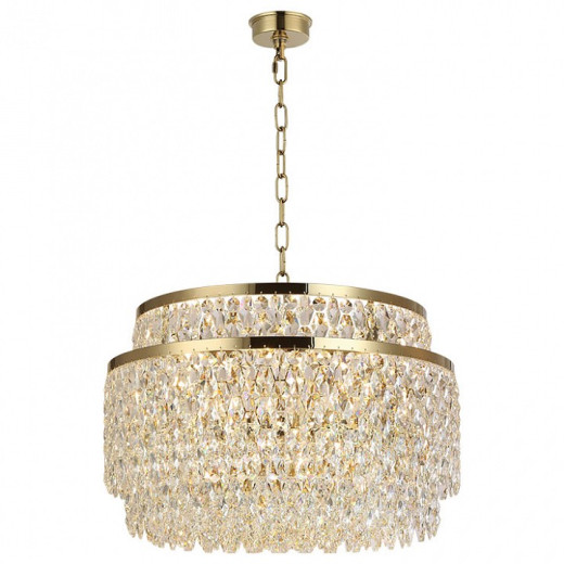 Подвесная люстра Newport TIFFANY 8530/60 C gold polished