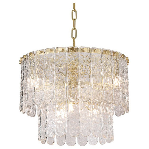 Подвесная люстра Newport DAISY 8370/30 C brass