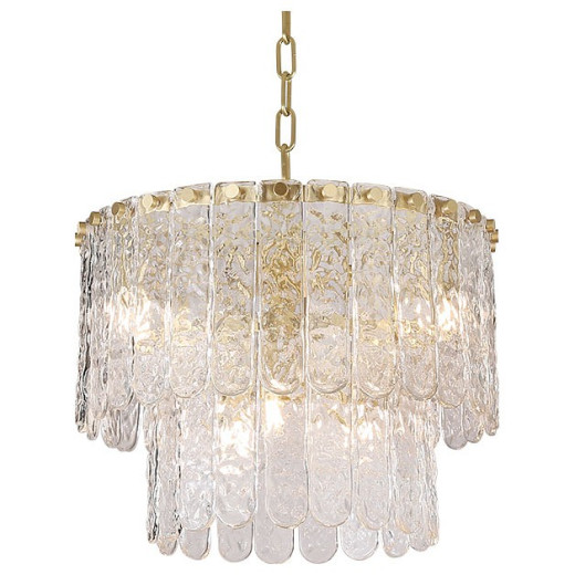 Подвесная люстра Newport DAISY 8370/30 C brass