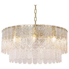 Подвесная люстра Newport DAISY 8370/60 C brass