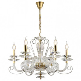 Подвесная люстра Newport ANNABELLE 8576/C gold polished