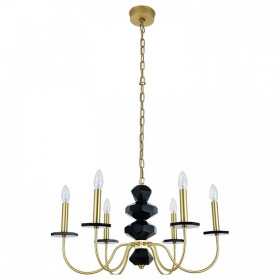 Подвесная люстра Newport VANESSA 3876/С brass