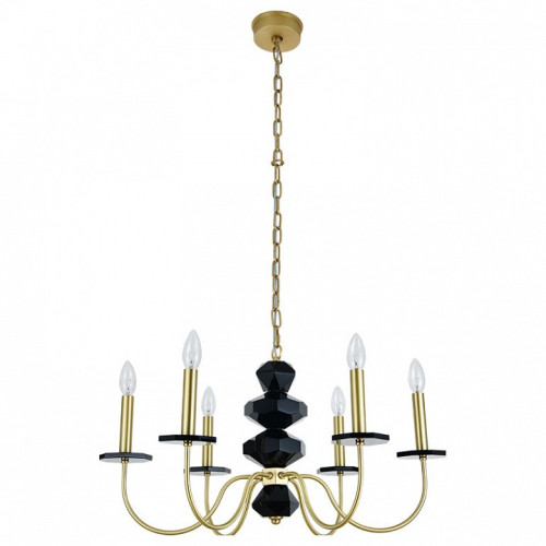 Подвесная люстра Newport VANESSA 3876/С brass