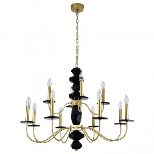 Подвесная люстра Newport VANESSA 3878+4/С brass