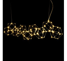 Подвесная люстра O-LUCE Bjork в линию без вставок 10964-5