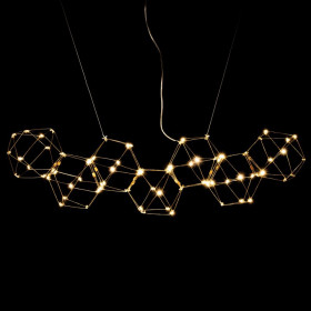 Подвесная люстра O-LUCE Bjork в линию без вставок 1096411-7