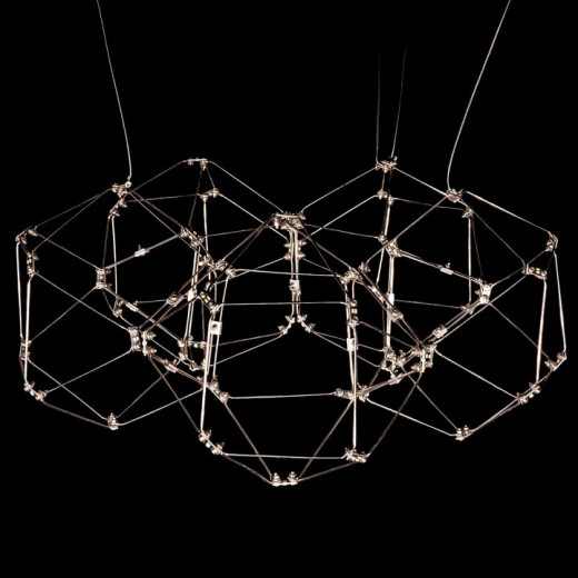 Подвесная люстра O-LUCE Bjork круглая без вставок 11810-0