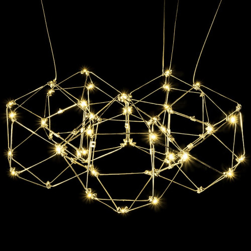 Подвесная люстра O-LUCE Bjork круглая без вставок 11810-3