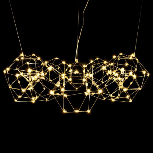 Подвесная люстра O-LUCE Bjork круглая без вставок 11810-4