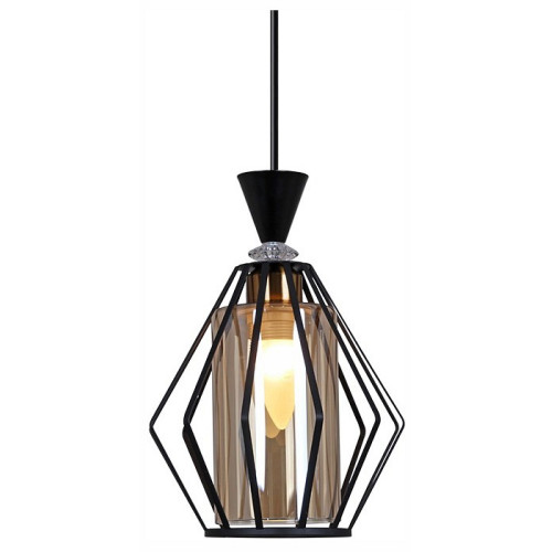 Подвесной светильник 00305-0.9-01 BK+WH