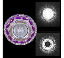 Встраиваемый светильник  00757-9.0-001CN MR16+LED3W CL+PP