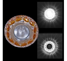 Встраиваемый светильник  00757-9.0-001CN MR16+LED3W CL+TEA