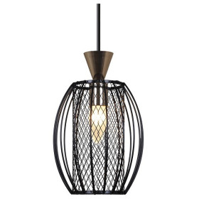 Подвесной светильник 00907-0.9-01 BK