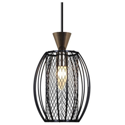 Подвесной светильник 00907-0.9-01 BK