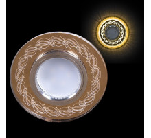 Встраиваемый светильник  00923-9.0-001CN MR16+LED3W FGD