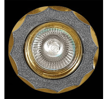 Встраиваемый светильник  01001-9.0-001AK MR16 SS+GD