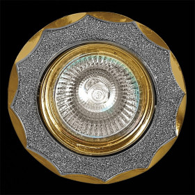 Встраиваемый светильник  01001-9.0-001AK MR16 SS+GD