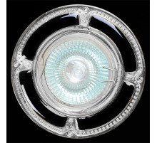 Встраиваемый светильник  01019-9.0-001AK MR16 BK+CR