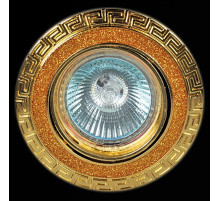 Встраиваемый светильник  01021-9.0-001AK MR16 SG+GD