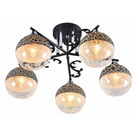 Потолочная люстра 01277-0.3-05B BK+CR