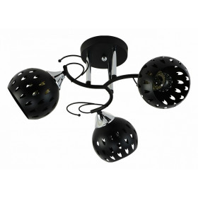 Потолочная люстра 01314-0.3-03 BK+CR