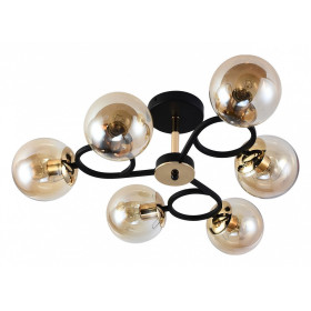 Люстра на штанге 01338-0.3-06 BK+FGD