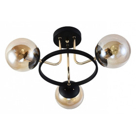 Люстра на штанге 01344-0.3-03 BK+FGD