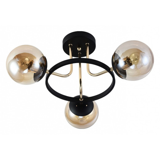 Люстра на штанге 01344-0.3-03 BK+FGD