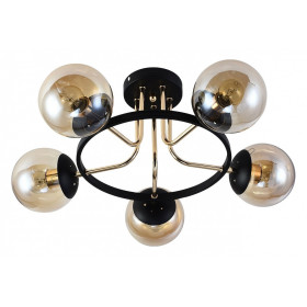 Люстра на штанге 01344-0.3-05 BK+FGD