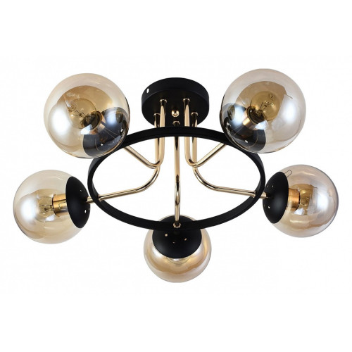 Люстра на штанге 01344-0.3-05 BK+FGD