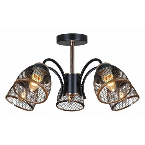 Люстра на штанге 01505-0.3-05 BK+FGD