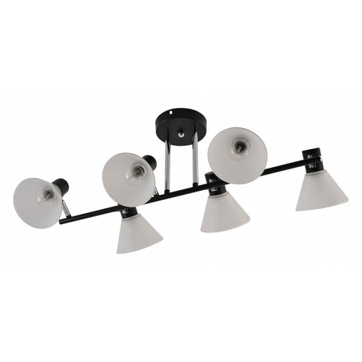 Люстра на штанге 01553-3.3-06B BK+CR