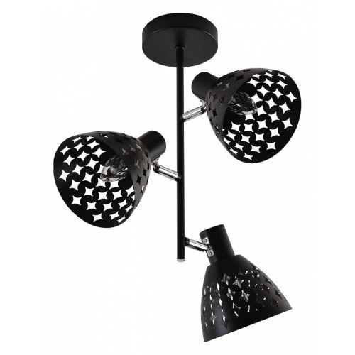 Люстра на штанге 01554-3.3-03B BK+CR