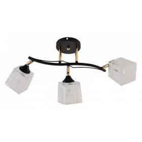 Люстра на штанге 01594-3.3-03B BK+FGD