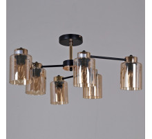 Люстра на штанге 01606-0.3-06 BK+FGD