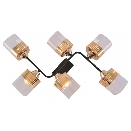 Люстра на штанге 01615-0.3-06 BK+FGD