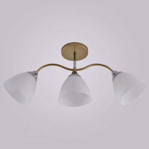 Люстра на штанге 01643-0.3-03 GOLD+CR