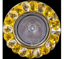 Встраиваемый светильник 01714-9.0-001MN MR16 GD/CL+YL