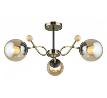 Люстра на штанге 02021-0.3-03 AB+BK