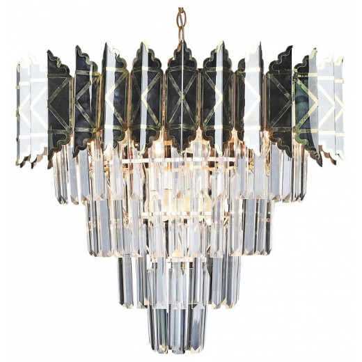 Подвесная люстра 02202-0.4-07 FGD+BK