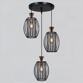 Подвесной светильник 02203-0.9-03 BK