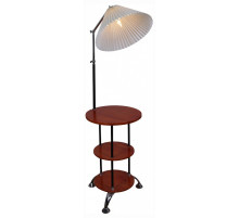 Стол журнальный с торшером 02226-0.6-01 BK