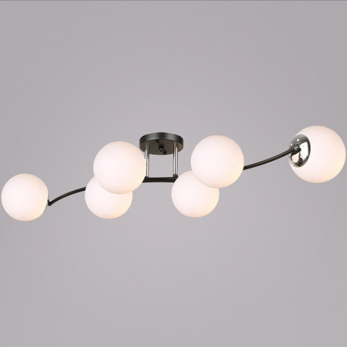 Потолочная люстра 02318-0.3-06 BK+CH