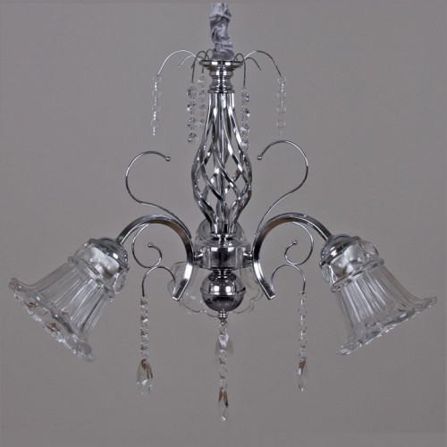 Подвесная люстра 02349-0.4-03 CR+CL