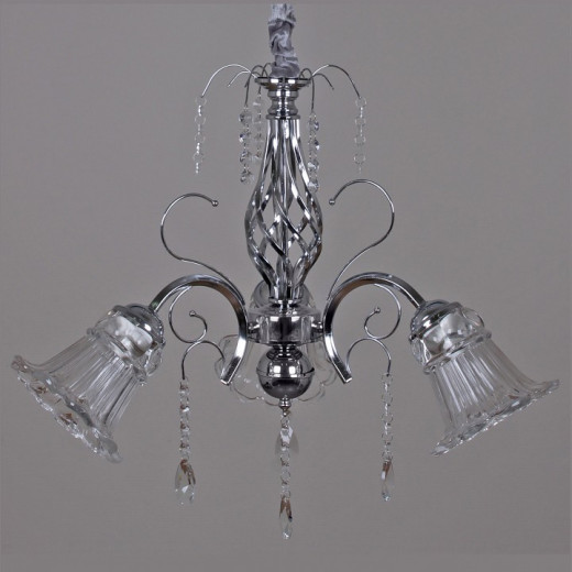 Подвесная люстра 02349-0.4-03 CR+CL