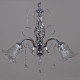 Подвесная люстра 02349-0.4-03 CR+CL