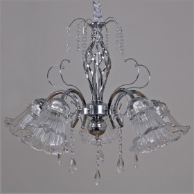 Подвесная люстра 02349-0.4-05 CR+CL