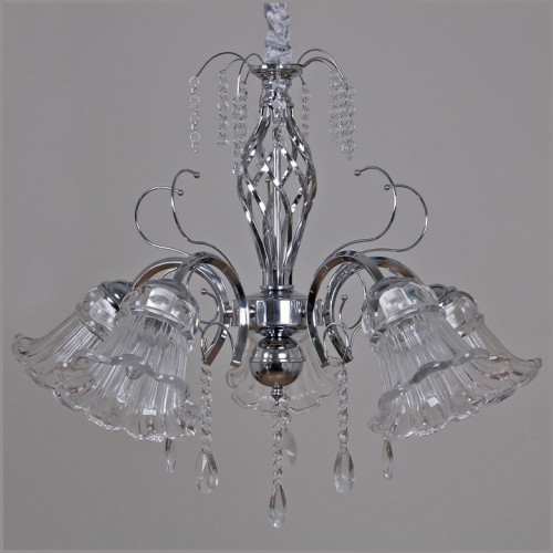 Подвесная люстра 02349-0.4-05 CR+CL