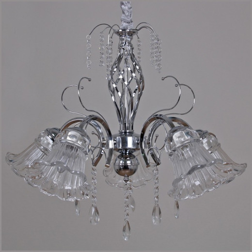 Подвесная люстра 02349-0.4-05 CR+CL