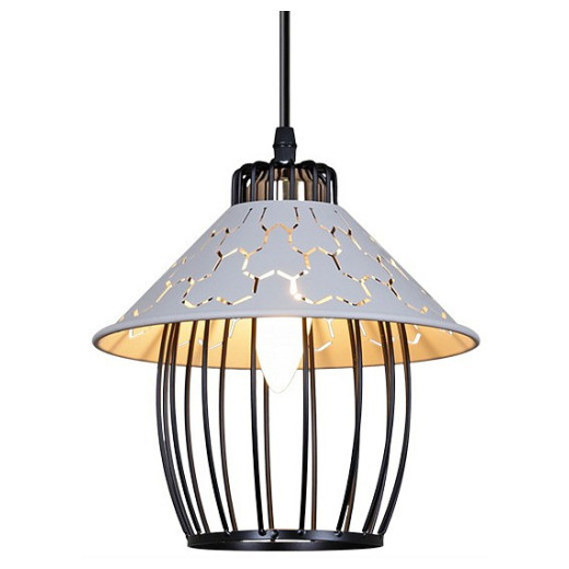 Подвесной светильник 02513-0.9-01 BK+WH